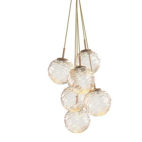 Gaia LED Pendant in Novel Brass (404|CHB0092-0F-NB-A-C01-L3)