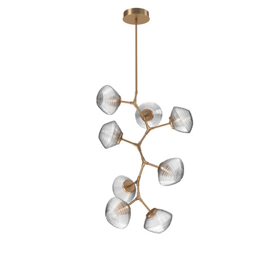 Mesa LED Chandelier in Novel Brass (404|CHB0089-VB-NB-C-001-L1)