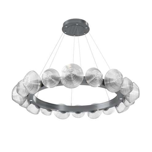 Mesa LED Chandelier in Gunmetal (404|CHB0089-48-GM-C-CA1-L1)