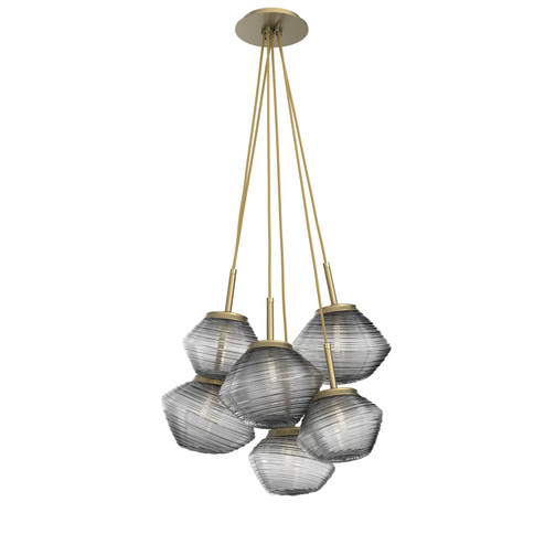 Mesa LED Pendant in Gilded Brass (404|CHB0089-0F-GB-S-C01-L3)