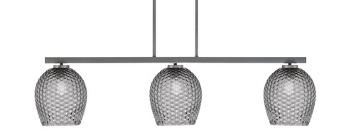 Atlas Three Light Billiard/Island in Graphite (200|4523-GP-4902)