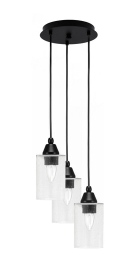 Array Three Light Pendalier in Matte Black (200|1816-MB-300)