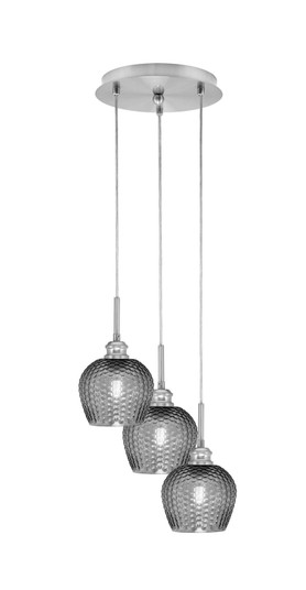 Array Three Light Pendalier in Brushed Nickel (200|1816-BN-4602)