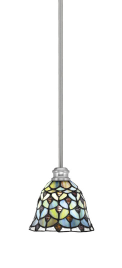 Edge One Light Mini Pendant in Brushed Nickel (200|1151-BN-9965)