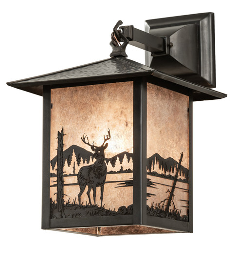 Seneca One Light Wall Sconce in Craftsman Brown (57|39863)