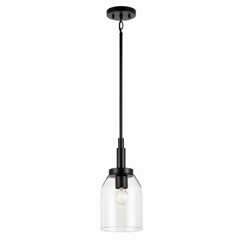 Madden One Light Mini Pendant in Black (12|52725BK)