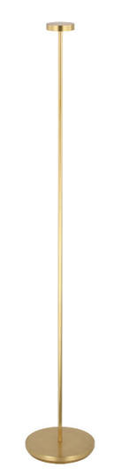 Moneta LED Floor Lamp in Hand Rubbed Antique Brass (182|SLFL53727HAB)