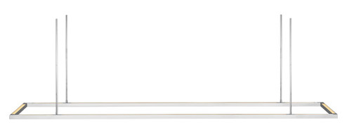 Stagger LED Linear Suspension in Polished Stainless Steel (182|700LSSTG84PSS-LED927-277)