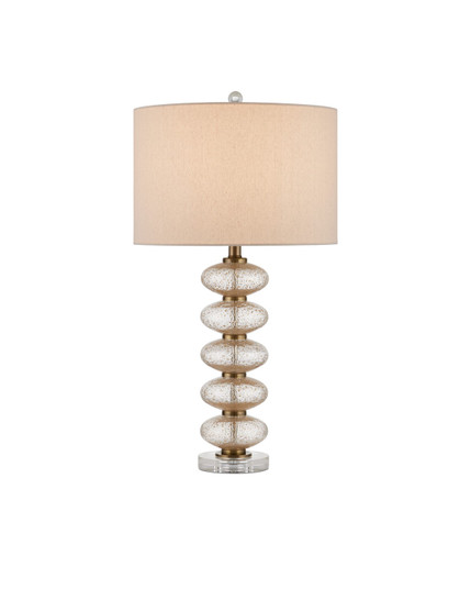 One Light Table Lamp in Clear/Gold/Antique Brass (142|6000-0945)