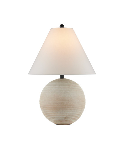 One Light Table Lamp in Beige/Matte Black (142|6000-0930)