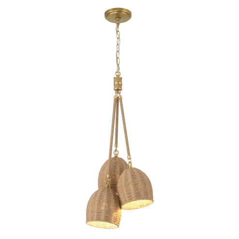 Jace LED Pendant in Soft Gold (60|JAC-10507-SG)