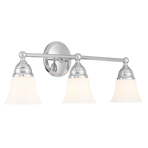 Sophie Three Light Wall Sconce in Chrome (45|8583-CH-BSO)