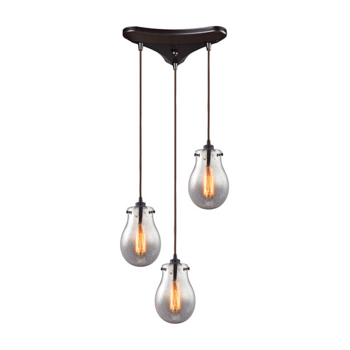 Jaelyn Three Light Pendant in Oil Rubbed Bronze (45|31935/3)