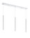 Forest LED Linear Chandelier in Chrome (224|917MP24-CH-LED-3LCH)