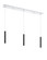 Forest LED Linear Chandelier in Chrome (224|917MP12-MB-LED-3LCH)