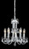 Pearl Five Light Chandelier in Silver (224|852S)