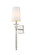 Ava One Light Wall Sconce in Polished Nickel (224|804-1S-PN)