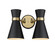 Soriano Two Light Wall Sconce in Matte Black / Heritage Brass (224|728-2S-MB-HBR)