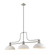 Melange Three Light Billiard in Brushed Nickel (224|725-3BN-DMO14)