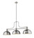 Melange Three Light Billiard in Brushed Nickel (224|725-3BN-D12BN)