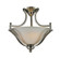 Lagoon Two Light Semi Flush Mount in Brushed Nickel (224|704SF-BN)