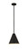 Eaton One Light Pendant in Matte Black (224|6011P12-MB)