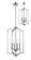 Zander Four Light Chandelier in Brushed Nickel (224|6008-4BN)