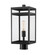 Nuri One Light Outdoor Post Mount in Black (224|596PHMR-BK)