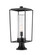 Sheridan One Light Outdoor Pier Mount in Black (224|594PHBR-553PM-BK)