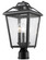 Bayland Three Light Outdoor Post Mount in Black (224|539PHMR-BK)