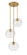 Harmony Three Light Chandelier in Olde Brass (224|486P10-3R-OBR)