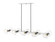 Marquee Ten Light Linear Chandelier in Chrome (224|455-10L-CH)