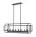 Titania Eight Light Linear Chandelier in Matte Black (224|454-44L-MB)