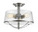 Mariner Three Light Semi Flush Mount in Brushed Nickel (224|444SF-BN)