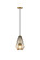 Quintus One Light Pendant in Rubbed Brass (224|442MP-RB)