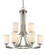 Bordeaux Nine Light Chandelier in Brushed Nickel (224|435-9BN)