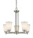 Jarra Five Light Chandelier in Brushed Nickel (224|432-5BN)