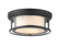 Willow Three Light Flush Mount in Matte Black (224|426F16-MB)