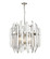 Bova Six Light Chandelier in Polished Nickel (224|4006-9PN)