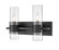 Lawson Two Light Vanity in Matte Black (224|343-2V-MB)