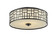 Elea Three Light Flush Mount in Bronze (224|329F16-BRZ)