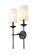 Emily Two Light Wall Sconce in Matte Black (224|3033-2S-MB)