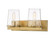 Callista Two Light Vanity in Rubbed Brass (224|3032-2V-RB)
