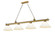 Cordon Four Light Billiard in Rubbed Brass (224|2306-4RB-AMO14)