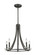 Verona Five Light Chandelier in Bronze (224|2010-5BRZ)