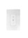 Smart Push Button Wall Switch in White (418|WEC-SW-PB1-010V-BT)
