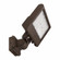 Flood-Area Adjustabl Wall Mount With Junction Box in Bronze (418|LFX-AWB)