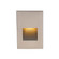 Led200 LED Step and Wall Light in Brushed Nickel (34|WL-LED200-AM-BN)