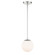 Niveous LED Pendant in Brushed Nickel (34|PD-52307-BN)
