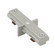 J Track Track Connector in Brushed Nickel (34|JI-DEC-BN)